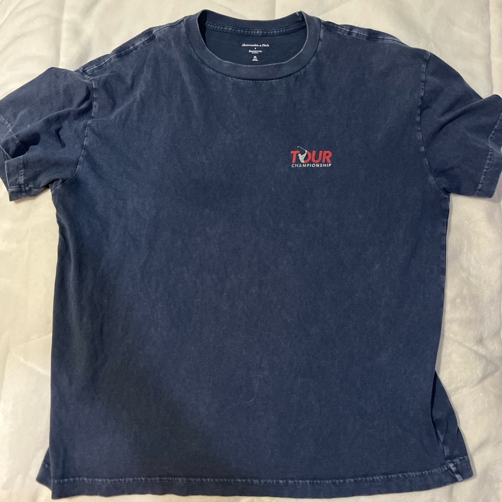 Abercrombie & Fitch Tour Graphic Tee - Dark Blue